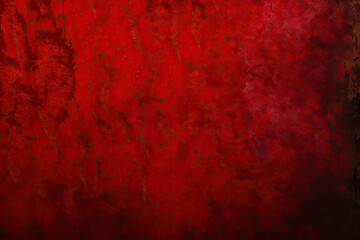 Red Grunge Background Texture - Red Grunge Backdrops Series - Grunge Wallpaper created with Generative AI technology