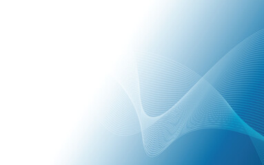 colorful wavy line abstract background, vector illustration