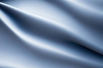 Ethereal Flying Light Silk Fabric. Minimalist Abstract Light Banner Background. Generative AI