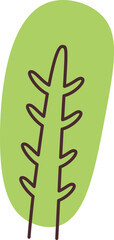 Handdrawn tree illustration Sketch of environment protection