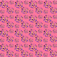 pink water drops background