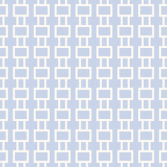 Subtle vector geometric seamless pattern. Abstract background with lines, rectangles, blocks, repeat tiles. Simple light blue graphic texture. Design for decor, print, wallpaper, textile, package