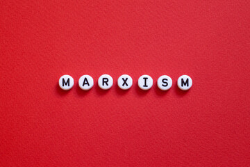Marxism - word concept - obrazy, fototapety, plakaty