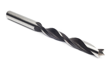 Drill bit isolated on white background