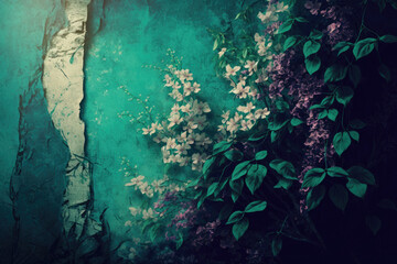 Fototapeta na wymiar Simple Spring Grunge Background Texture - Spring Grunge Backdrops Series - Spring Grunge Wallpaper created with Generative AI technology