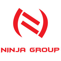 Ninja group red ninja blade logo