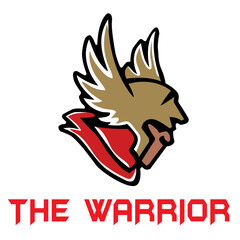 The warrior logo warrior head