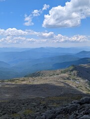 landscape with clouds