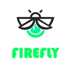 Firefly abstract logo design