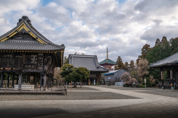 千葉県成田市　早朝の成田山新勝寺