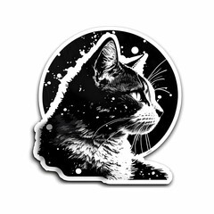 Sticker Cat - Generative AI