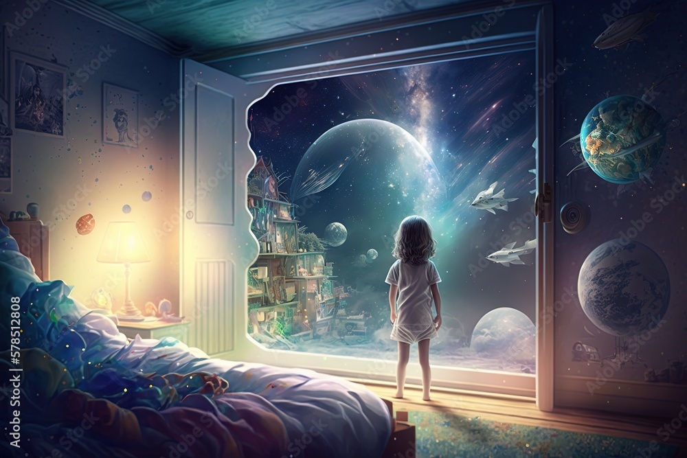 Poster beyond imagination: a journey through dreams of the future generative ai