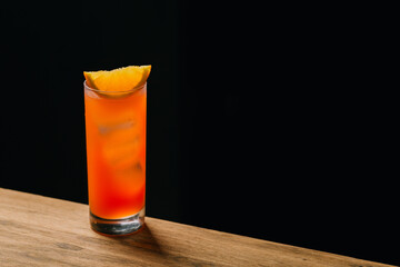 Garibaldi cocktail booze orange and bitter