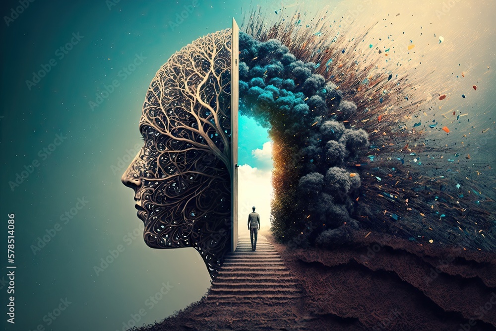 Poster thinking beyond ourselves: artificial intelligence as exponential growth generative ai