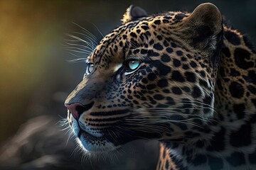 Fototapeta na wymiar The Majestic Mystique of the Mystic Jaguar Generative AI