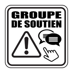 Logo groupe de soutien.