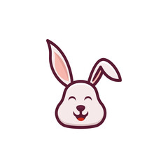 rabbit and ear vector design 