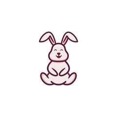 rabbit and ear vector design 