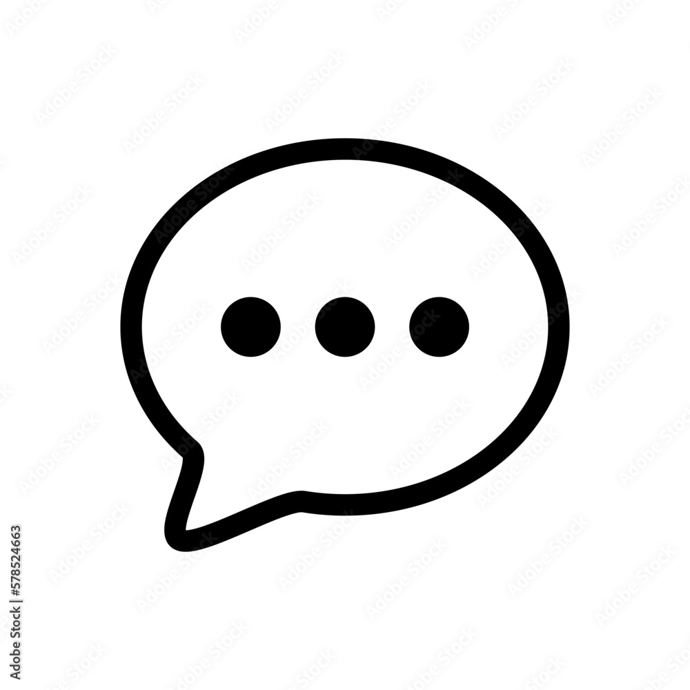Poster comment speech bubble icon. talk and annotation. vector.
