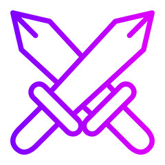 sword gradient icon