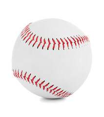 New traditional baseball ball isolated on white
