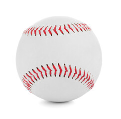 New traditional baseball ball isolated on white