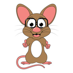 cute mouse animal cartoon