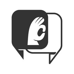 Deal people logo template Icon Illustration Brand Identity.Isolated and flat illustration. Vector graphic