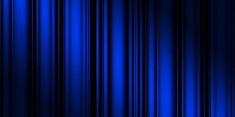 Abstract dark blue shape with different shades	