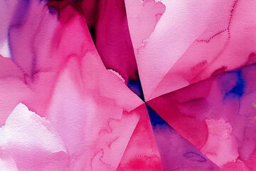 purple and blue abstract watercolor background