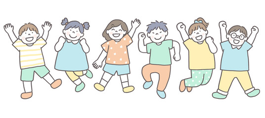 元気な子供たち