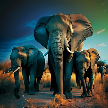 elephant family