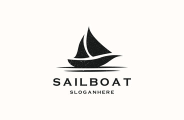 Sailboat Marine Company Brand Logo Template