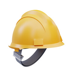Fototapeta premium 3d render Safety helm icon illustration, suitable for safety design themes, user manual themes, web, app etc