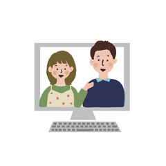 オンライン通話　紹介　夫婦　友達