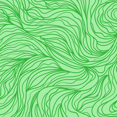 Wavy background. Hand drawn waves. Stripe texture with many lines. Waved pattern. Print for flyers, banners and textiles