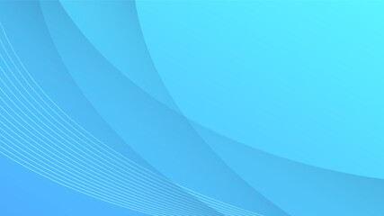 Modern Abstract Background Fluid Liquid Wave Lines and Blue Gradient Color