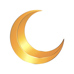 Obraz na płótnie Canvas Golden moon ramadan kareem