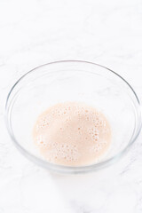 Activating dry yeast
