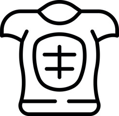Clothes man icon outline vector. Biker men. Fashion bike