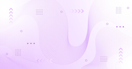 Modern background .geometric style, purple and white gradient. circle wave eps 10
