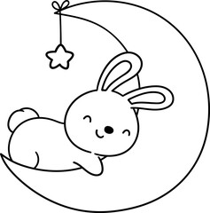 Doodle bunny boy Nursery kids