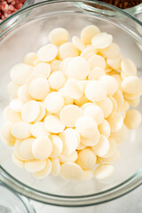 Peppermint White Chocolate Cookies