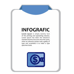 Infografic step by step new, Icon Next and Back for design