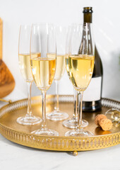 Champagne glasses
