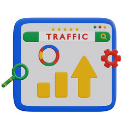 3d traffic search engine optimization SEO