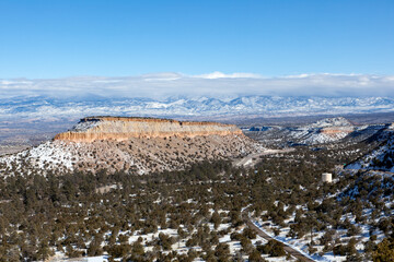 View from Anderson Overlook, Los Alamos, New Mexico
