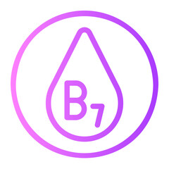 vitamin gradient icon