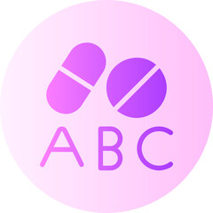 vitamin gradient icon