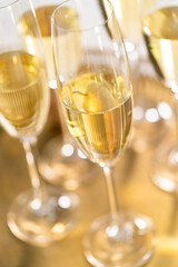 Champagne glasses